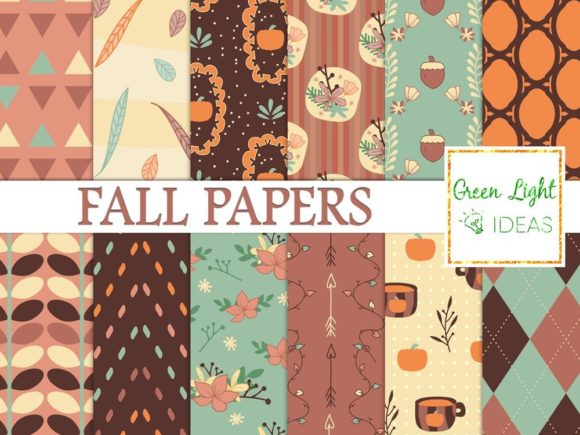 Designing with Fall Pumpkin Digital Papers: A Comprehensive Guide to Seasonal Creativity