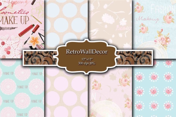Elevating Digital Design with Cosmetics Papers: A Guide to Pink, Floral, and Fashion Textures