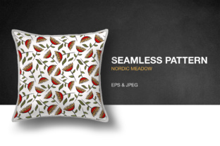 Nordic Meadow Seamless Pattern: A Practical Asset for Textile and Print Design